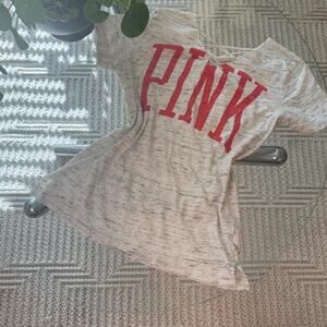 Pink victorias secret lace up